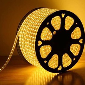 Resim Sunlight Kare Işıklı Hortum Şerit Led Işık 3 Çip 5050 100 Metre Gün Işığı 
