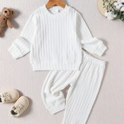 Resim Çocuklar için Dış Mekan Sahnelere Uygun Dokulu Kumaş Kapüşonlu Sweatshirt & Pantolon, Dış Mekan için Mükemmel 