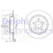 Resim DELPHI BG3897C Fren 1223540 (WF246531) (Fiyat:2 Adet İçindir) 