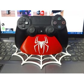 Resim Örümcek Adam Ps4 Kol Tutucu - Beyaz Kırmızı 