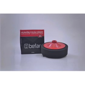 Resim BEFAR Aplikatörlü Polisaj Süngeri (Siyah) 