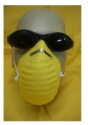 Resim Sarı Toz Maskesi 