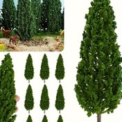 Resim 3'lü Mini Plastik Çam Ağaçları, Gerçekçi Model Ağaçlar, Kum Kumu İçin, Bebek Evi Aksesuarları, Oyuncak Ev Dekoru 