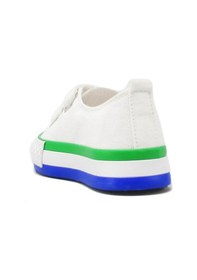 Resim Kanuga Magl1202 Beyaz Unısex Çocuk Çift Cırtlı Converse Beyaz 