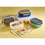 Resim TTT Tek Katlı Bölmeli Beslenme Kutusu 