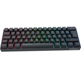 Resim Gamebooster Syma Rgb Blue 60M Switch Kablolu Siyah Mekanik Gaming Klavye 