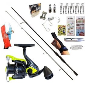 Resim Okuma Fın Chaser 4000 240cm 20-40gr Remixon Double Black Kıyı Spin Olta Takımı Seti 