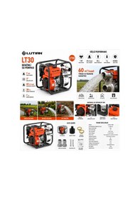 Resim Lutian Lt30 Benzinli Su Motoru 3 İnç 7 Hp Su Pompası 60 Ton/saat 