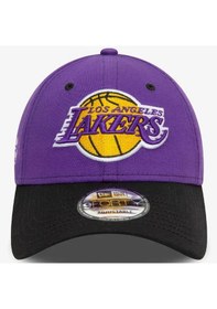 Resim New Era Nba Side Patch 9forty La Lakers Unisex Şapka Mor Mor 