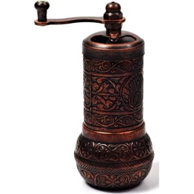 Resim Carino Büyük Kolay Kullanım Türk Bakır Biber Kahve Baharat Tuz Öğütücü (Yurt Dışından) 
