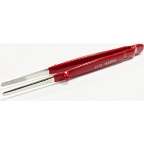 Resim Ceta Weber Wb1072 Pvc İzoleli Yarım Yuvarlak Düz Uçlu Cımbız 150 MM - GERMANY 