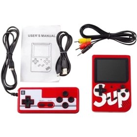 Resim Sup Atari Oyun Konsolu Gameboy Mini 400 Oyunlu Sarı 