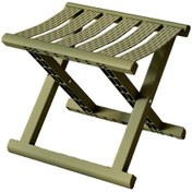 Resim Suntek Plastik Katlanabilir Kamp Taburesi Barbekü Için 9 Koyu Yeşil 