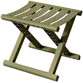 Resim Suntek Plastik Katlanabilir Kamp Taburesi Barbekü Için 9 Koyu Yeşil 