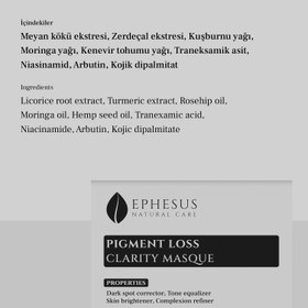 Resim Pigment Loss Clarity Masque - Leke Karşıtı ve Ton Düzenleyici Maske 