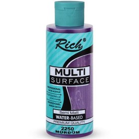 Resim Rich Akrilik Boya Multi Surface 120 CC Mürdüm 2250 