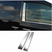 Resim Ueskrom Volkswagen Caddy 2003- Krom Direk Cam Çıtası Cam Direği Krom 