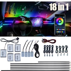 Resim Space Ambiyans Rgb 64 Renk Aydınlatma Set 12V / LAAM435 