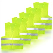 Resim Gcp Like Yansıtıcı Güvenlik Yeleği, Uyarı Yelekleri, Araba Güvenlik Yeleği Floresan Yeşil Motosikletler Için Yüksek Görünürlük Araba Sürücüleri (Yurt Dışından) 