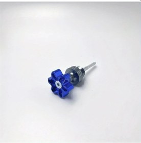 Resim Hightower Honda Yamaha Suzukı Motorcycle Motor Yağı Seviye Çubuğu - Mavi Kapaklı Alüminyum 