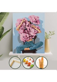 Resim Sayılarla Boyama Tuval Seti 40X50 Cm - Demet 