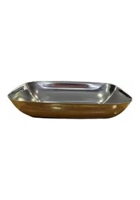 Resim Kısmet Ky12 Çelik Kare Kayık Tabak 304 Kalite 12 Cm Gri 
