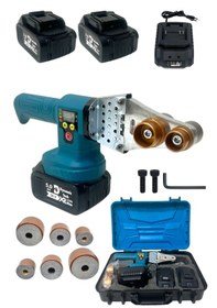 Resim Profesyonel Çift Bataryalı Plastik Pvc Pprc 320 Derece Boru Kaynak Makinesi 