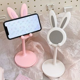 Resim Canlı Yayın için Ayarlanabilir Yükseklikte Küçük Tavşan Cep Telefonu Tutacağı 