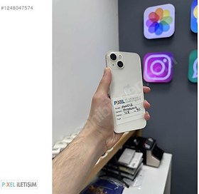 Resim Apple iPhone 13 İkinci El TR | 128 GB | Beyaz 