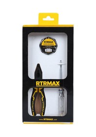 Resim Rtrmax RTK7002 El Aleti Seti 3 Parça (Pense-Kontrol Kalemi-Elektrik Bandı) 