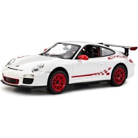 Resim Rastar 1:14 Porsche Gt3 Rs Uzaktan Kumandalı Işıklı Araba Beyaz S00042800 Çok Renkli 