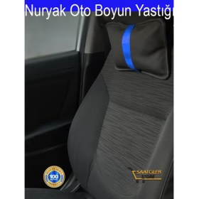 Resim Focus 2 2005-2011 Oto Koltuk Mavi Şerit Boyun Yastığı 2 Adet 