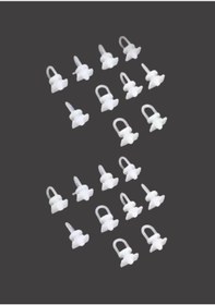 Resim Büro Ev Ofis Tekstili İçin 500adet Perde Stoper Düğme Seti Diğer 