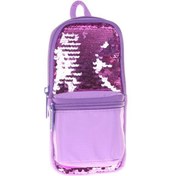 Resim Kaukko Kalem Çantası Magıcal Junıor Bag Pullu-Lila K2480 
