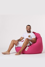 Resim earmut Premium Xxl Armut Koltuk Pembe 