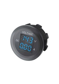 Resim Aek-tech Dc12v/24v Dijital Voltmetre Ampermetre 