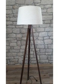 Resim Düz 3 Ayaklı Lambader, Abajur,Köşe Aydınlatması(149575333) 