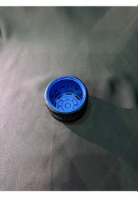 Resim Metal Mavi Nargile Lotusu 