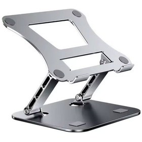 Resim Büro Ev Ofis Bilgisayarı İçin Alüminyum Yapım Laptop Notebook Standı 