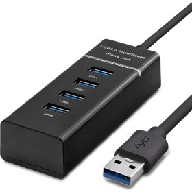 Resim Usb3.0 Hub 3 Usb + Usb3.0 30cm Siyah Hdx7017 