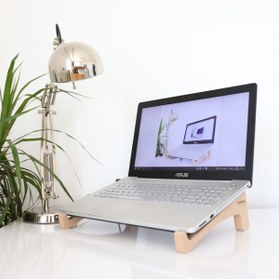 Resim Hanwood Laptop Standı - Laptop Yükseltici - Notebook Standı - Ahşap - Als1 