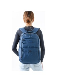 Resim Baginn Unisex Sırt Çantası Paraşüt Kumaş Hafif Çok Cepli Yağmur İtici Kumaş 42 28 Cm 571 Collection Mavi 