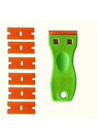 Resim Dashanshop Vert Plastik Raspa Seti: Duvar Boyası Çıkartma Yapışkan Ve Vinyl Temizleme Aleti Pratik Ve Dayanıklı 