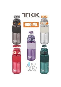 Resim Tkk 600 Ml Çift Kullanım Pipetli/rahat İçim Bpa İçermeyen Taşıma Askılı Tritan Su Matarası Fftkk1019-600 001 