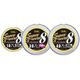 Resim Duel Super X-wire 8 150 Mt Gri Örgü İp Misina 0.13mm 