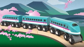 Resim Brio Dünya Trenleri Serisi, Shinkansen Hayabusa 36086 