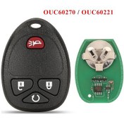 Resim Buick Chevrolet Cadillac Gmc Saturn İçin 315mhz Ouc60270 Uzaktan Kumandalı Anahtarsız Giriş Araba Anahtarı Fob'u 0447 