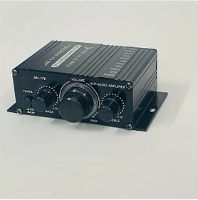 Resim Tongdashop 1 Adet Ak-170 Mini Araç Amplifikatörü 12v Motor Ev Araba Hoparlör Mp3 