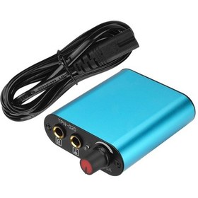 Resim Moveevo Kompakt Gövde Dairesel Düğme Ayarı 1.5-18v Çıkışlı Dövme Makinesi Güç Kaynağı 90-265v Giriş 