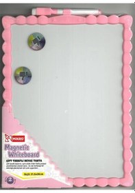 Resim Jl-115 Magnetic Çift Taraflı Beyaz Yazı Tahtası 21.5x28cm Sarı 